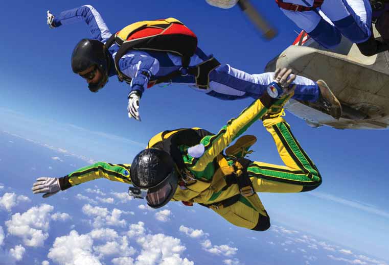 Adrenalina - skoki spadochronowe
