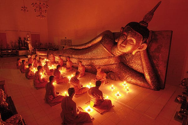 Śpiący Budda w Bangkoku