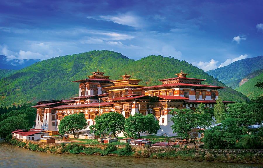 Bhutan – Punakha Dzong.