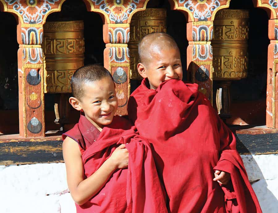 Mnisi w Bhutanie