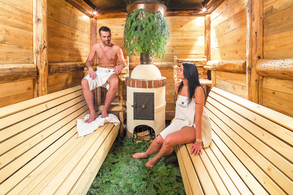 Hotel Bania Sielso Anielsko, sauna jodłowa