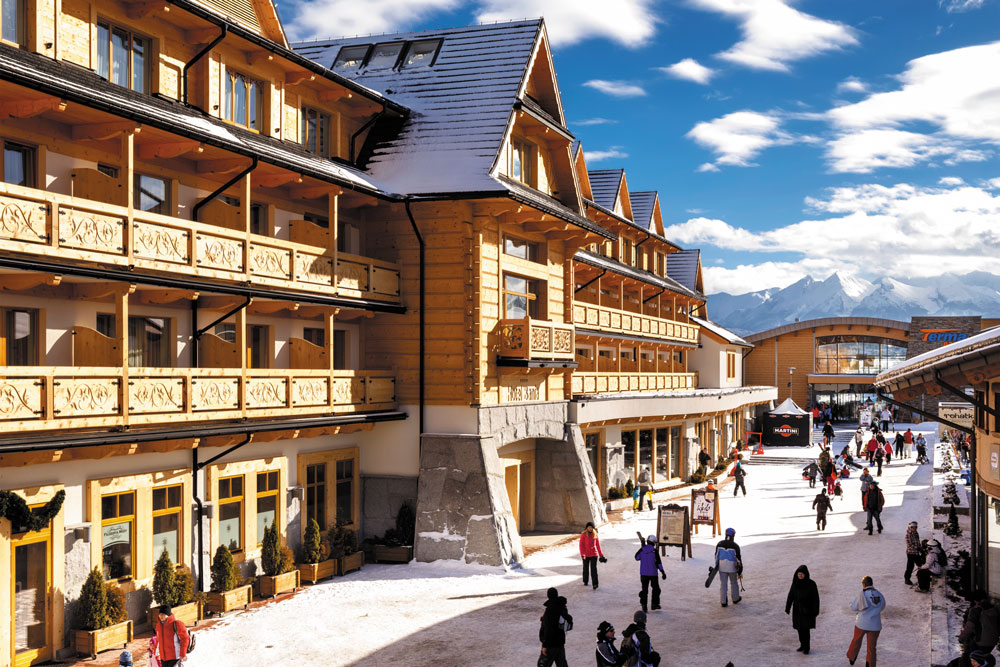 Hotel Bania Thermal & Ski zimą