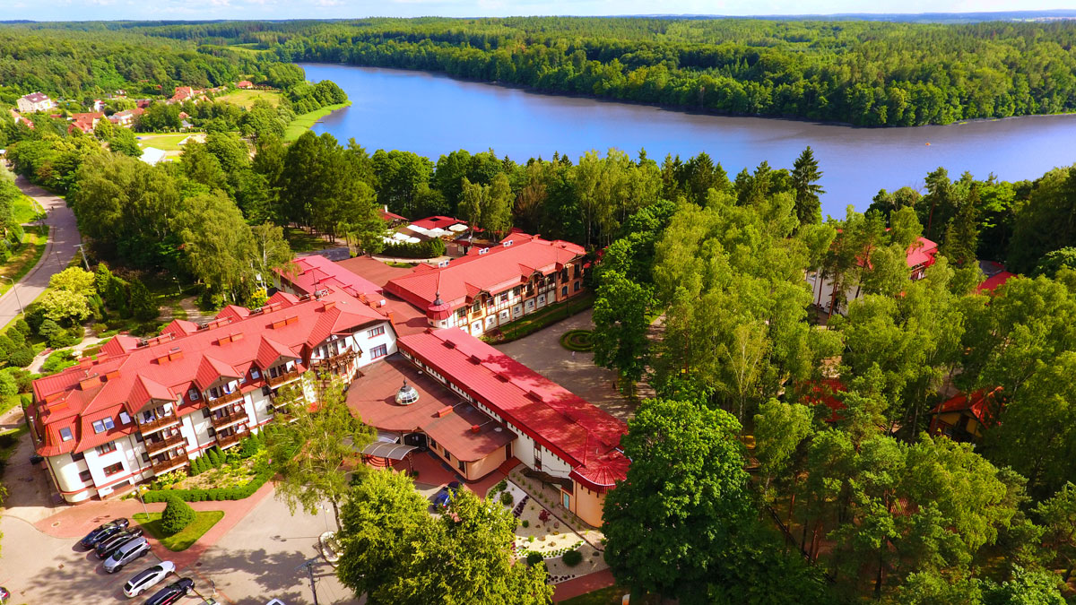 Hotel Anders to hotel SPA nad jeziorem Szeląg Mały