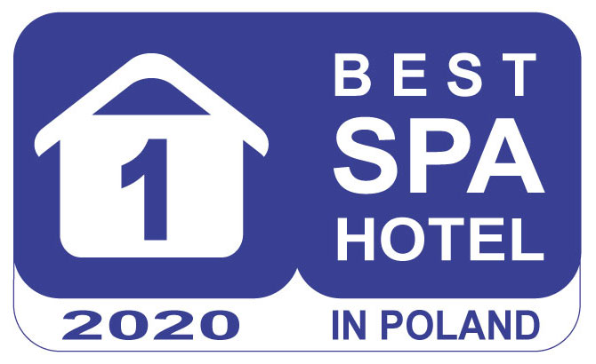 1 miejsce w rankingu 100 Best SPA Hotels in Poland 2020