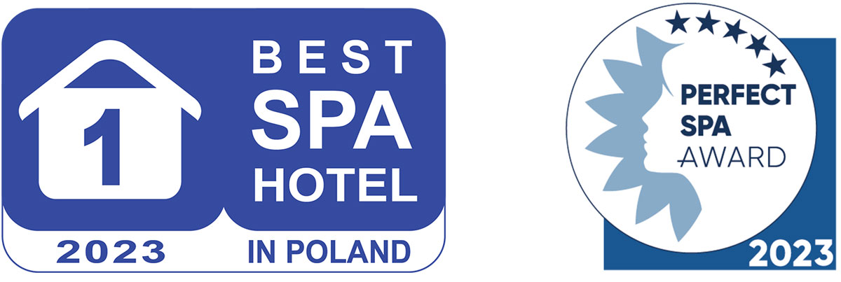 Zwycięzca rankingu 100 Best SPA Hotels in Poland i konkursu Perfect SPA Awards 2023